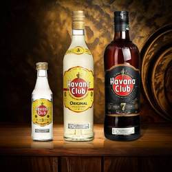 墨西哥原瓶进口Havana Club哈瓦纳俱乐部3年朗姆酒洋酒调酒基酒