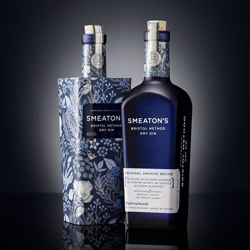 原瓶进口SMEATON'S森密尔顿干金酒英国伦敦干金酒杜松子酒洋酒