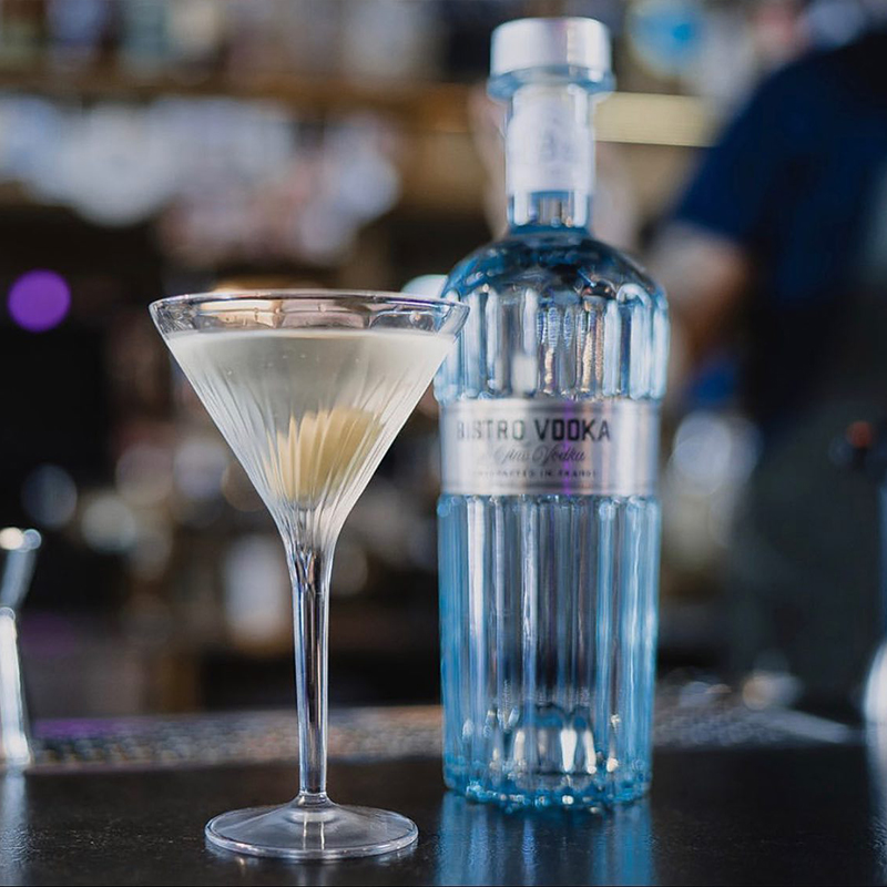 小酒馆（BISTRO）法国原装进口伏特加 vodka 百搭调配基酒 700mL