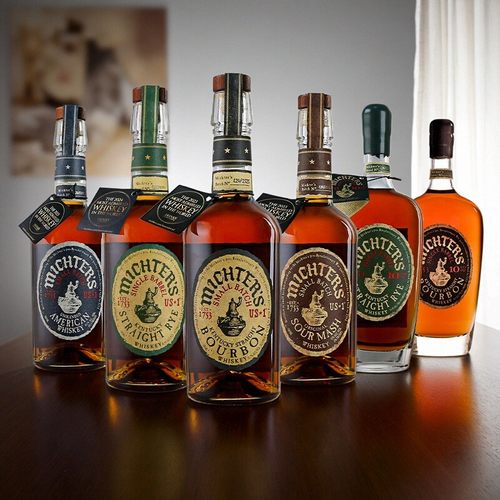 【原瓶进口】MICHTER'S美国波本黑麦威士忌酩帝诗US1洋酒