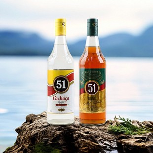 巴西国酒甘蔗酒金卡莎萨朗姆酒 原瓶进口 穆乐伍壹Cachaca