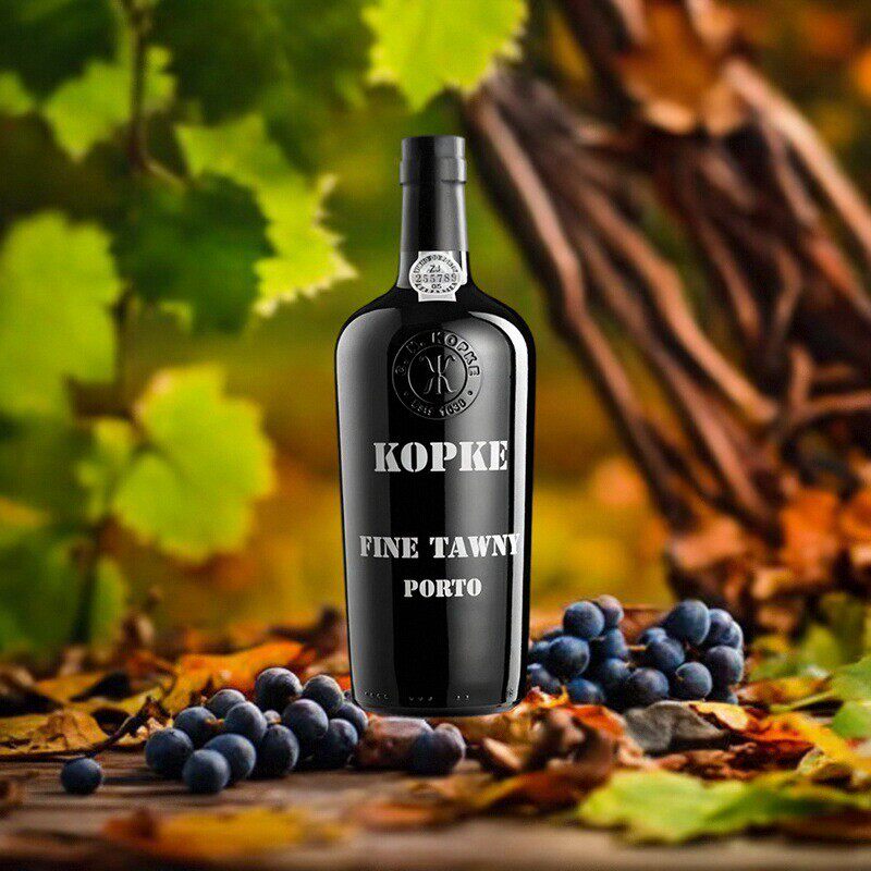 葡萄牙波特酒 加强型葡萄酒 红酒 科普克茶色波特酒 750mL