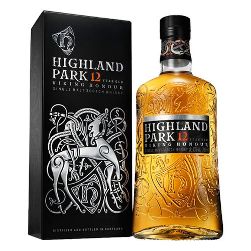 【原瓶进口】苏格兰高地威士忌 奥克尼高原骑士12年威士忌700ml