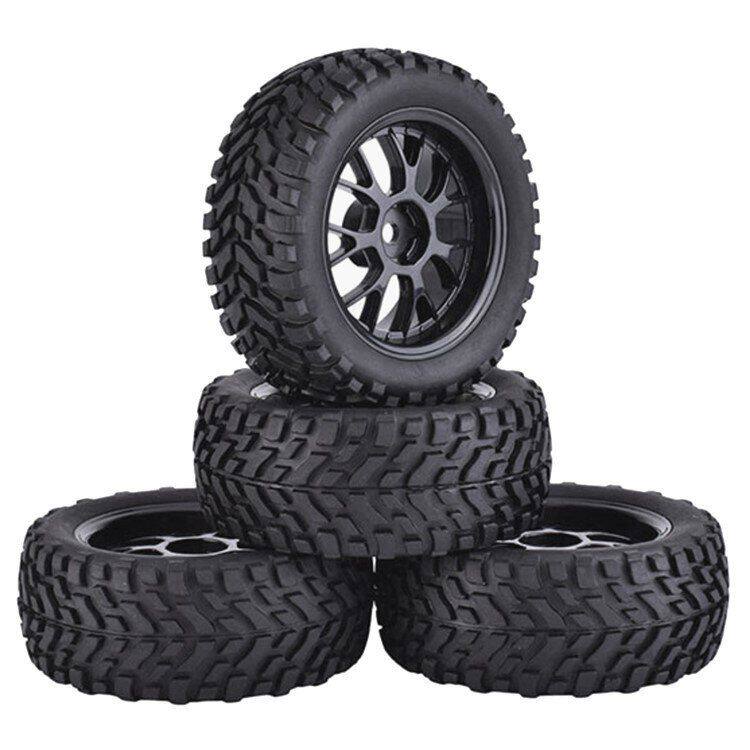 1/10 平跑改拉力轮胎 HSP 94123 94122  D4 CS 直径75MM Y型轮毂