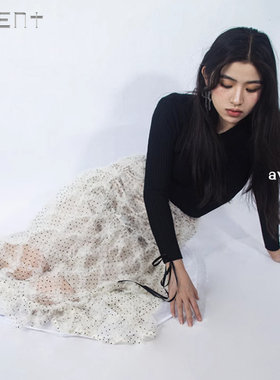 Romantic Black Butterfly法式设计黑缎带浪漫蕾丝缠绕交织套装