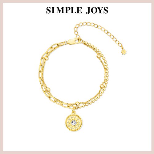 SIMPLEJOYS星芒罗盘手链女925银