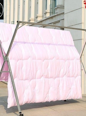 Simple dry clothes rack can be folded on the floor vertical