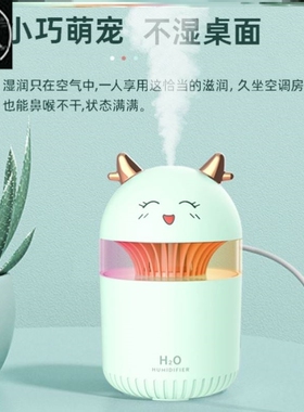 300ML Mini Air Humidifier USB Aroma Essential Oil Diffuser
