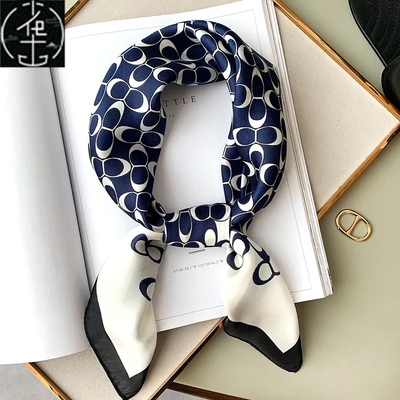 70*70cm Neckerchief Women Hair Scarf Small Shawl Wrap Headba