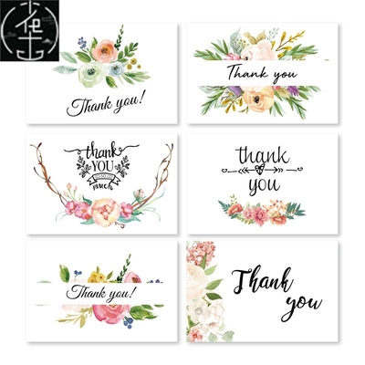 small thankyou card envelope英文贺卡thank you greeting cards