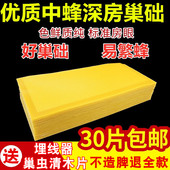 中蜂巢础片蜜蜂巢础蜂蜡蜂巢蜜蜂箱全套养蜂工具中蜂巢脾巢础 包邮