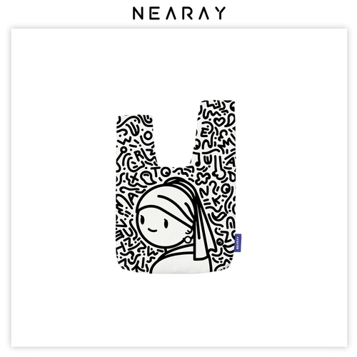 Оригинальная дизайнерская сумка на запястье, портативный тканевый мешок для выхода на улицу