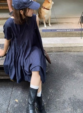 Amorphous Egg 夏季收官 蛋蛋si服 肌理纹不规则褶皱大裙摆连衣裙