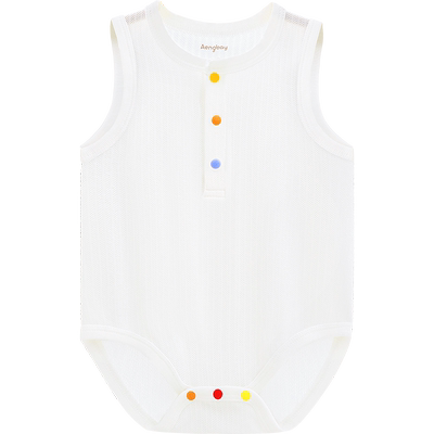 Aengbay包屁衣婴儿夏睡衣连体衣