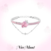 时尚 草莓派对原创设计手镯俏皮少女多巴胺手环新款 礼物 买3免1