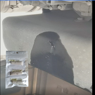 货车铁油箱裂缝漏油修补胶水焊缝补漏汽油柴油塑料橡胶树脂油罐胶