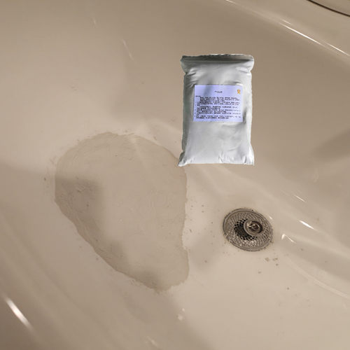洗手盆瓶子掉落砸破洞专用修补胶