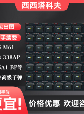 逃离塔科夫PVP/PVE子弹装备995 M61 993 338AP 855A1 BP 满改M4