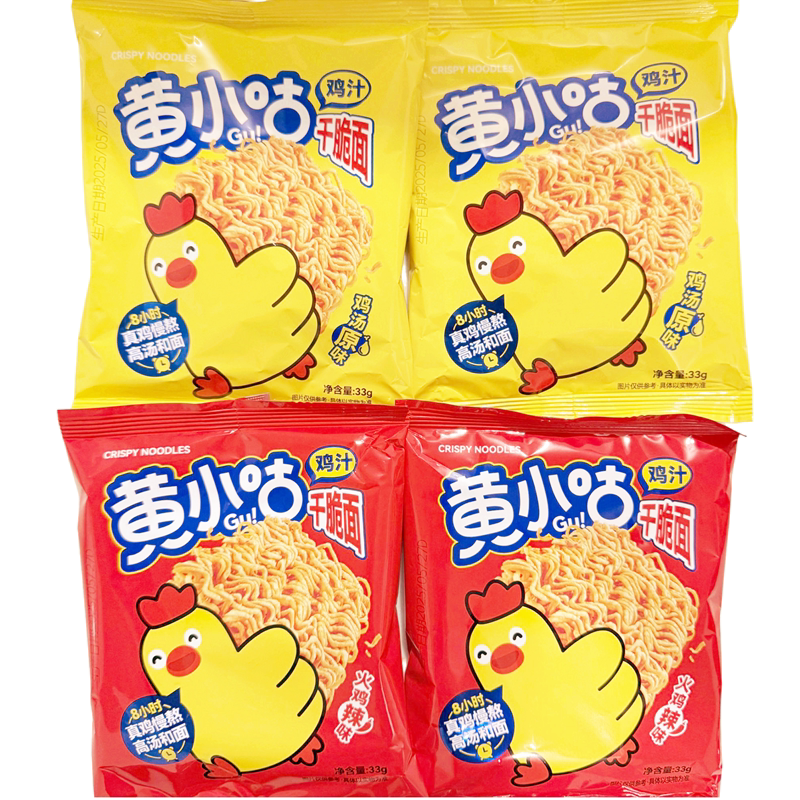 黄小咕鸡汁干脆面火鸡辣味