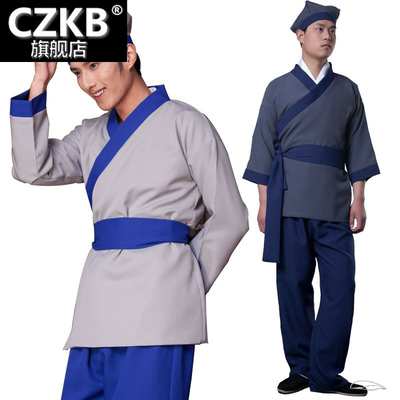 成人古装汉服店小二服装古代话剧