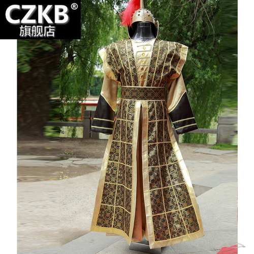 古代士兵服装男侍卫古装盔甲将战