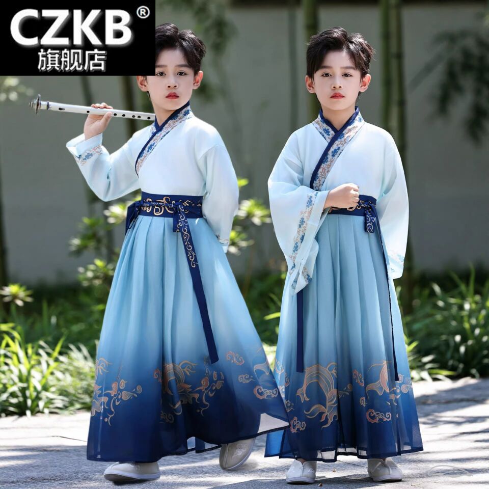 汉服男童2026新款春装儿童国学服