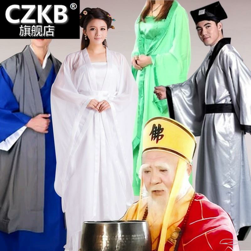 白素贞古装许仙小青法海服