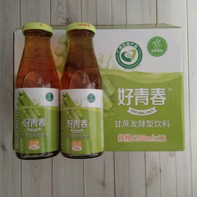 广西好青春醋饮料甘蔗汁280ml