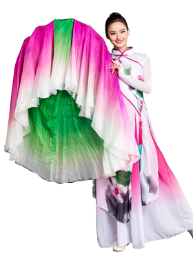 舞蹈扇子360度咏荷古典