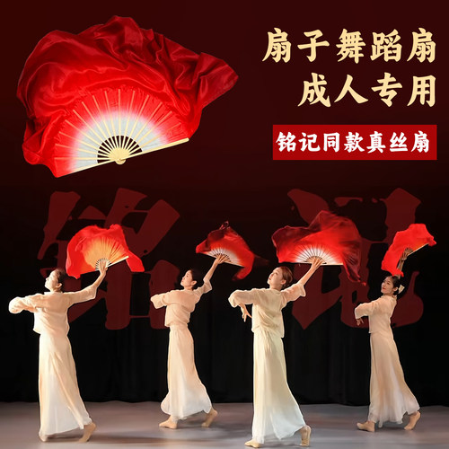 铭记舞蹈扇子国庆表演出专用扇子