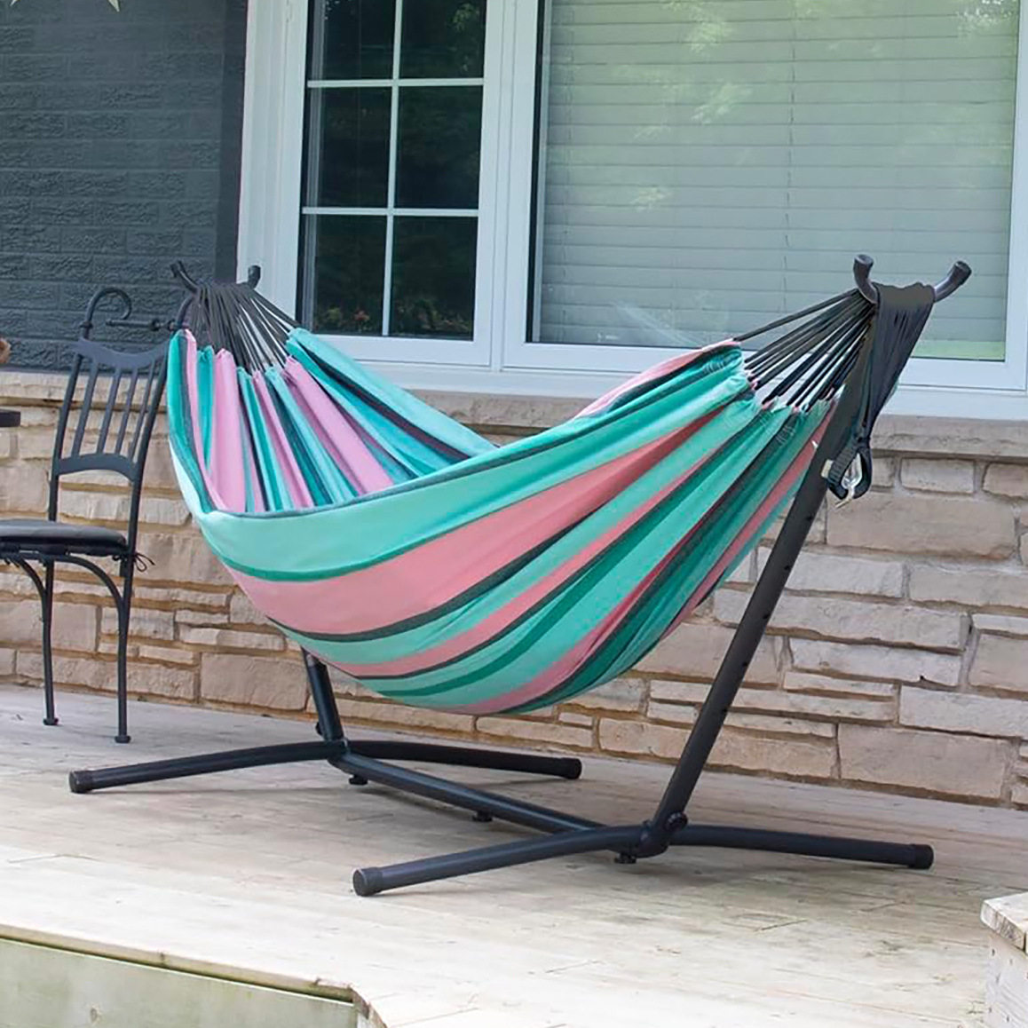 亚马逊户外吊床露营儿童秋千室内
