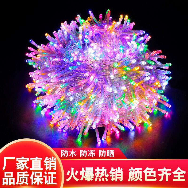 led彩灯户外满天星圣诞春节闪灯