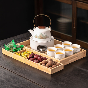 温茶炉蜡烛台煮茶底座保温暖茶器家用高档围炉煮茶温茶器2025新款