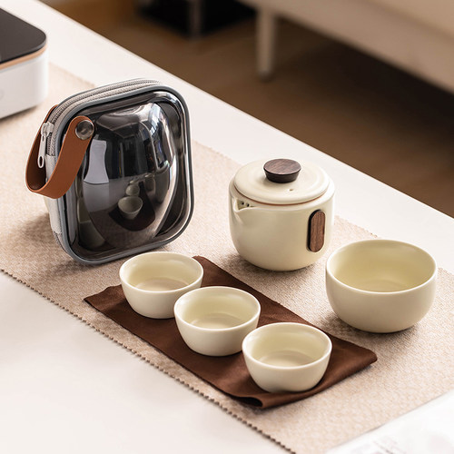 匠序便携式户外新款旅行茶具套装