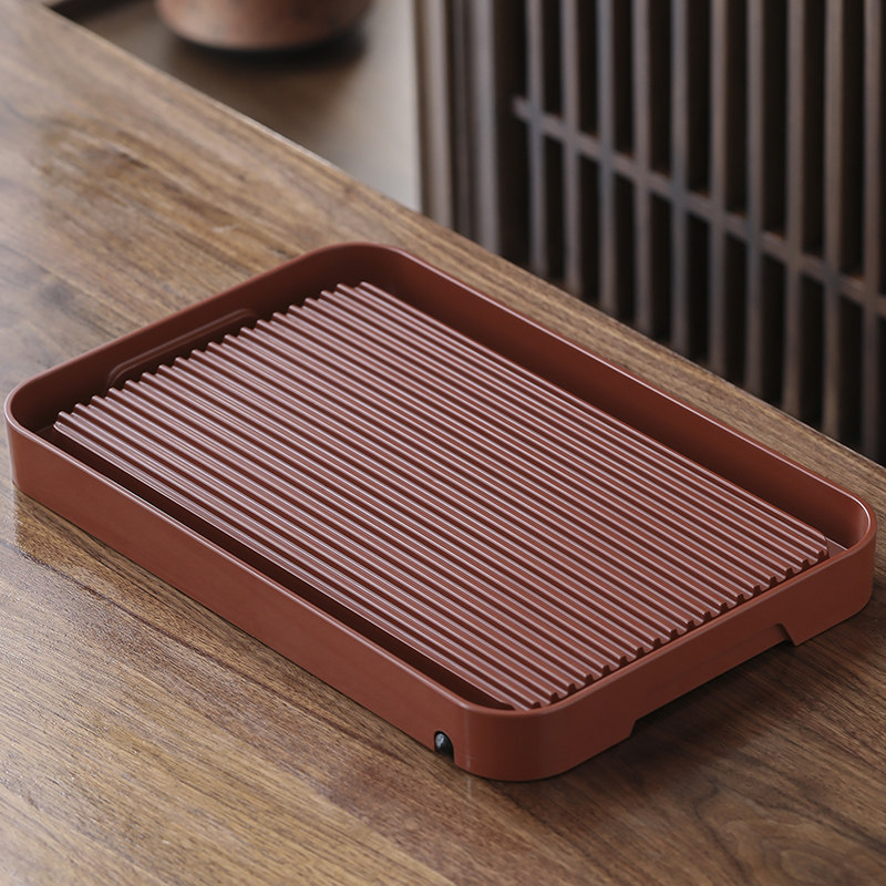 仿电木密胺茶盘家用简约轻奢现代排水式茶具托盘功夫茶海小型茶台