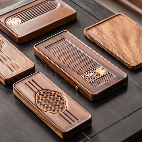 匠序茶盘简约单个高档干泡盘两用