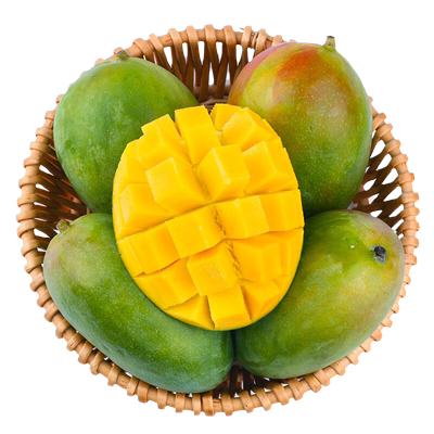 顺丰礼盒！海南芒果新鲜青皮澳芒