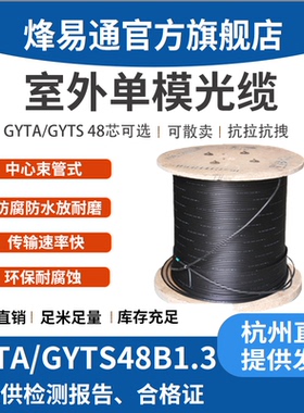 烽易通 GYTA/GYTS 层绞式铠装 单模室外4芯光缆单模光纤6/8/12/24/48/72/96/144芯光纤线