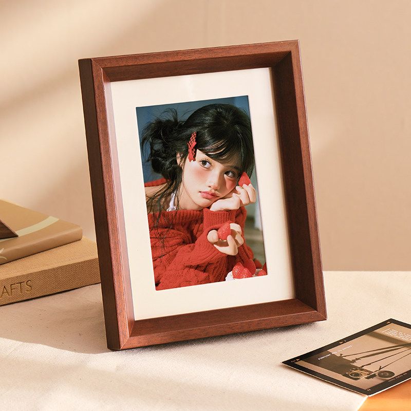 实木相框摆台装饰567810寸