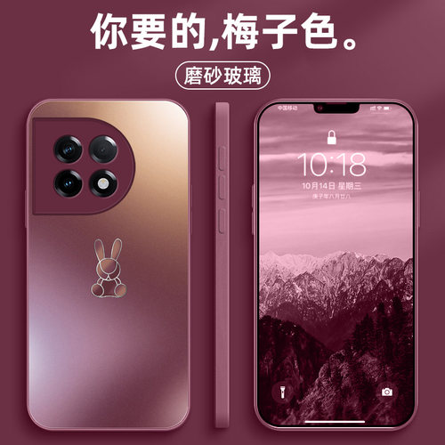 适用于一加ace2/13/12手机壳磨砂