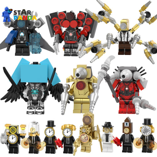 超级泰坦监控人马桶人人仔玩具