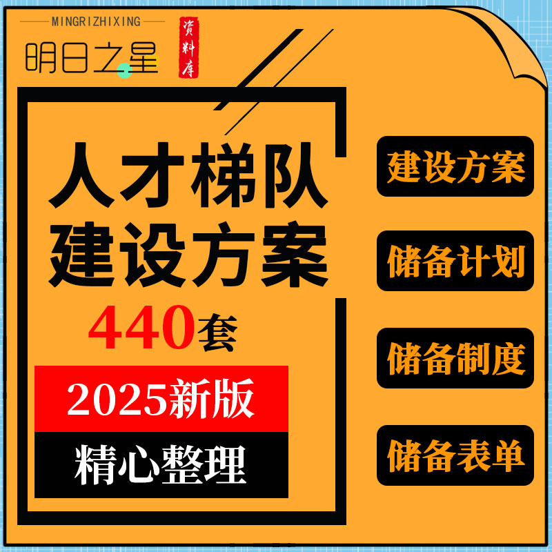 企业公司人才梯队建设方案储备实施计划管理制度登记表格培训ppt