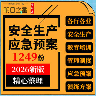 企业公司工厂安全生产事故应急预案演练脚本记录表格风险评估报告
