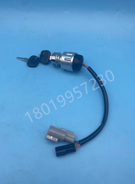 中力杭叉锂电电动叉车锁芯钥匙开关JK405C-1、XIPD350-700300-000