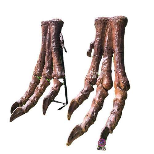 化石骨架恐龙脚模型仿真化石博物馆科技馆展览自贡恐龙厂家制作