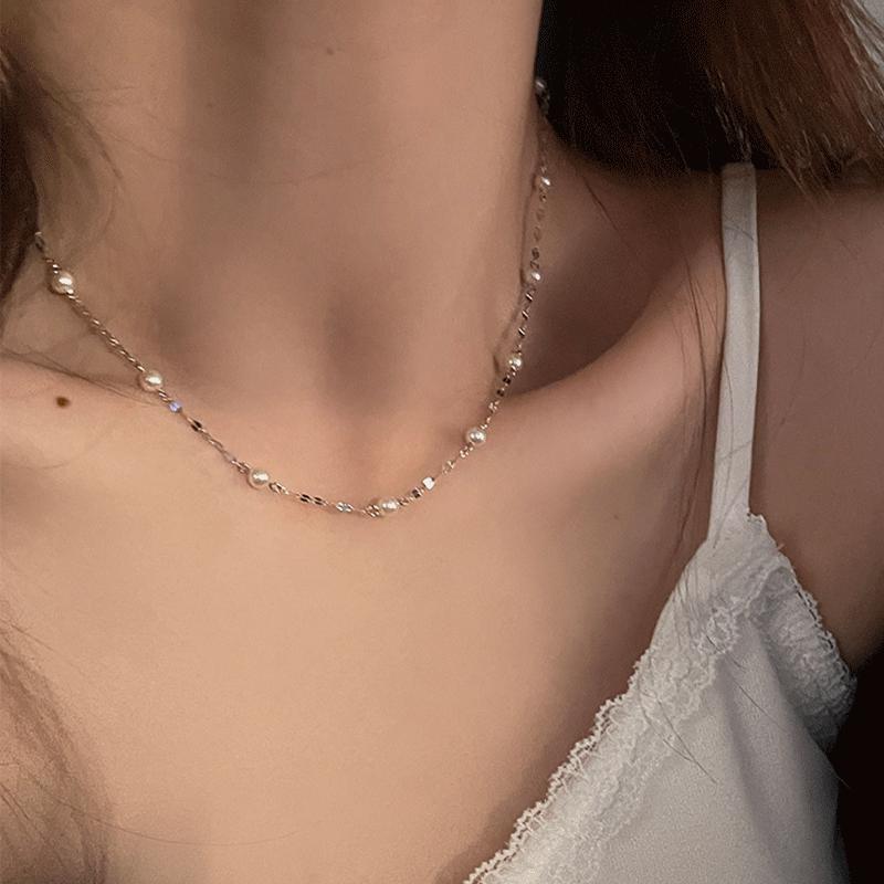 srrmhyn珍珠璀璨项链女