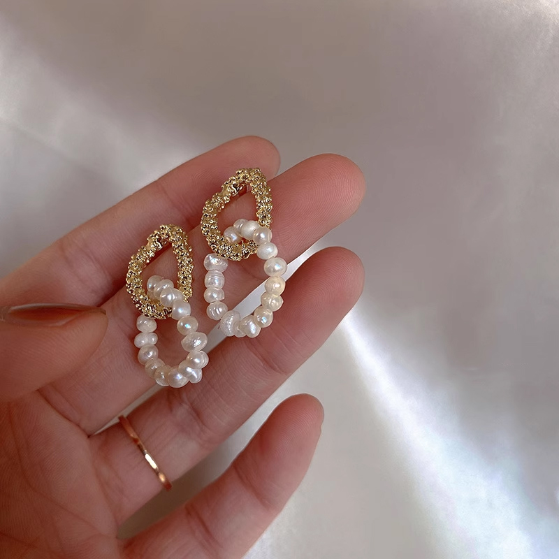 SRRMHYN简约大气法式复古耳环