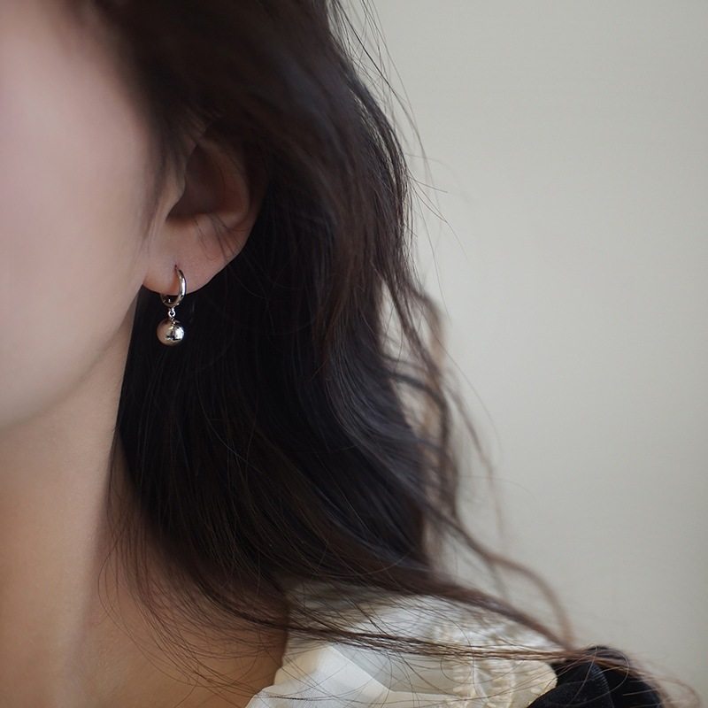 srrmhyn圆珠耳圈2023年新款潮圆圈耳环小众设计感高级气质复古独,节庆用品/礼品,创意/设计玩具,淘宝优惠券,粉丝福利购,淘宝优惠卷