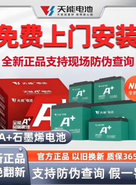 天能电池48v60v72v12a20a32a45石墨烯电动车铅酸蓄电池三轮车电瓶