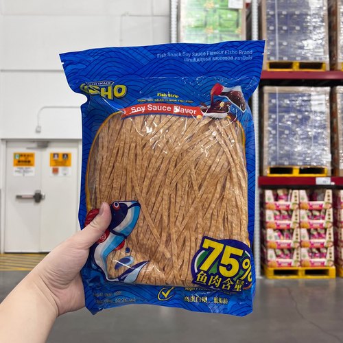 山姆会员商店FISHO泰国进口酱油风味鱼丝600g 休闲零食小吃咸甜口